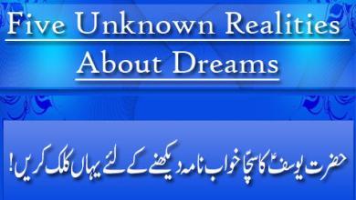 Five Unknown Realities About Dreams